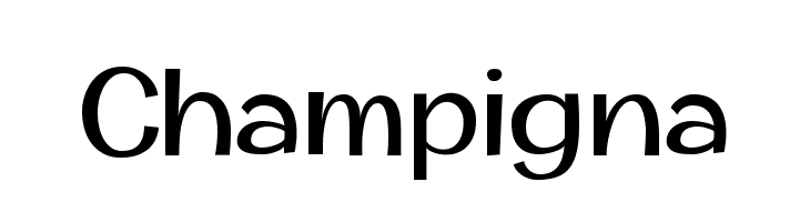 Champigna  baixar fontes gratis