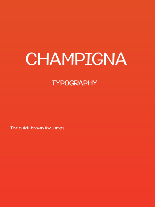 Champigna Poster