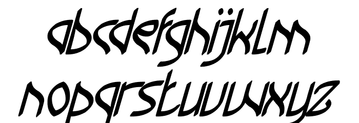Champion Coffee Cup Bold Font LOWERCASE