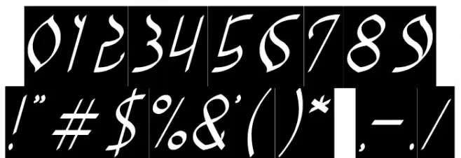 Champion Coffee Cup-Inverse Font OTHER CHARS