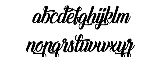 Champion Shipmate-Italic Font LOWERCASE
