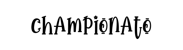 Championato  नि: शुल्क फ़ॉन्ट्स डाउनलोड