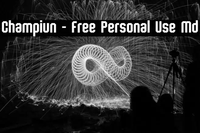 Champiun - Free Personal Use Md Caratteri examples