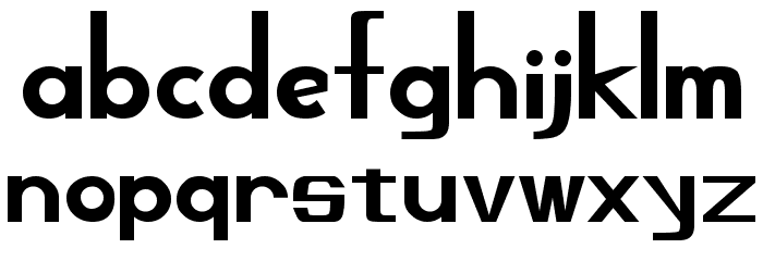 Champlin Regular Font LOWERCASE