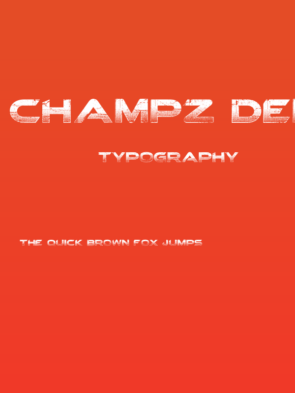 Champz DEMO Poster