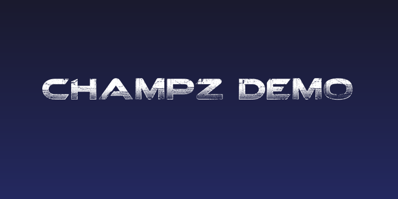 Champz DEMO Social Header