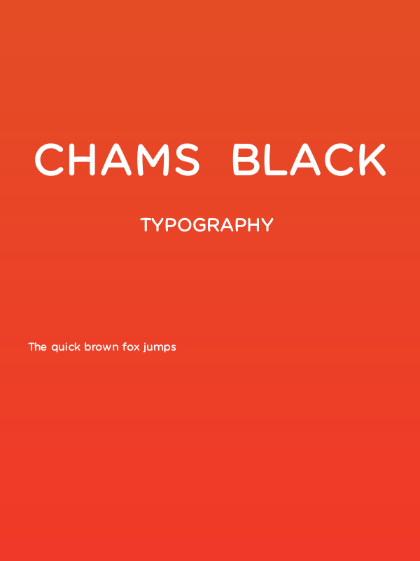 Chams  Black Poster