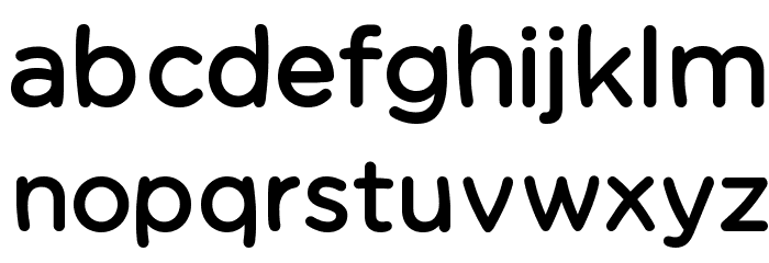 Chams Black Font LOWERCASE