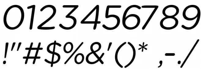 Chams  Italic خط محارف أخرى
