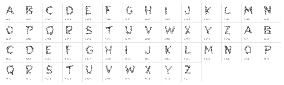 Chamylle Character Map