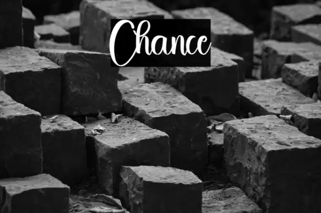 Chance Caratteri examples