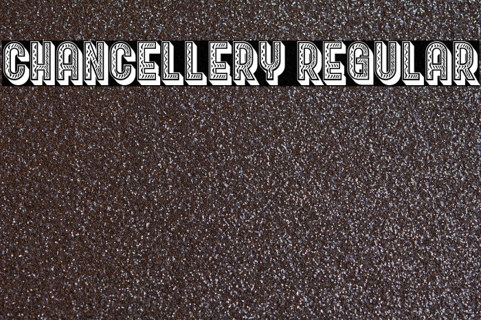 Chancellery Regular Font examples