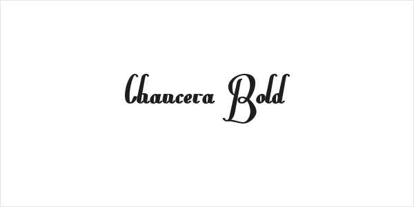 Chancera Bold Logo