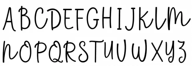 Chanda Fonte MAIÚSCULAS