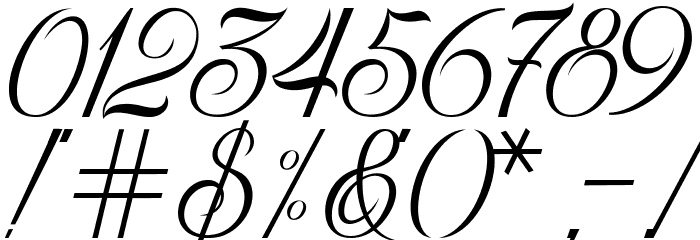 Chandiluna Font OTHER CHARS