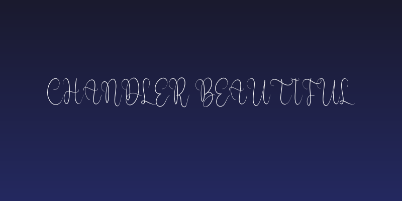 Chandler Beautiful Social Header