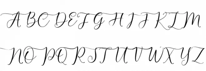 ChandlerScript Fonte MAIÚSCULAS