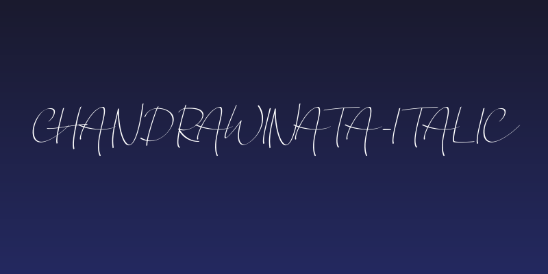 Chandrawinata-Italic Social Header