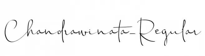Chandrawinata-Regular  Frei Schriftart Herunterladen
