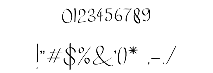 Chandrawinata-Regular Font OTHER CHARS