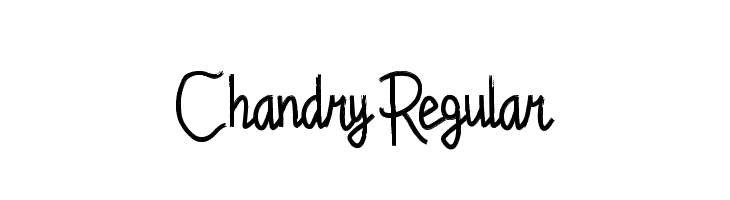 Chandry Regular Fonte