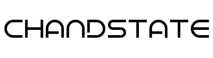 Chandstate  フリーフォントのダウンロード