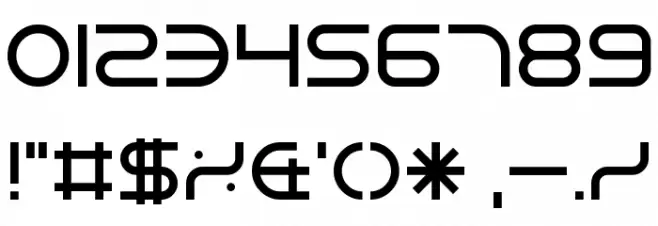 Chandstate Font OTHER CHARS