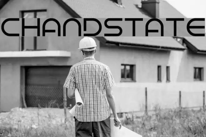 Chandstate Font examples