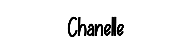Chanelle  नि: शुल्क फ़ॉन्ट्स डाउनलोड