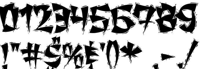 ChangChangWoodcut Font OTHER CHARS