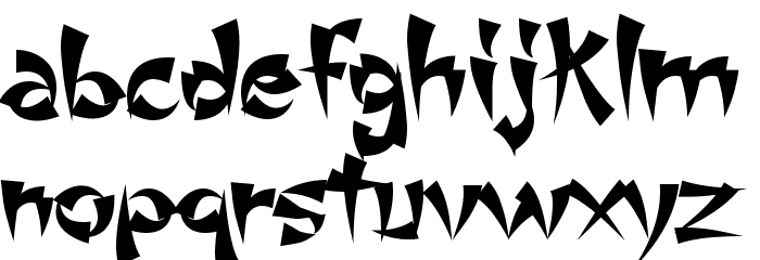 ChangChang Font LOWERCASE