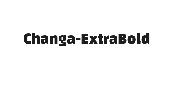Changa-ExtraBold Logo