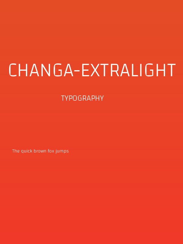 Changa-ExtraLight Poster