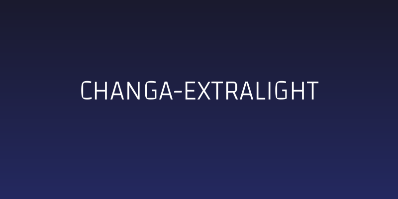 Changa-ExtraLight Social Header