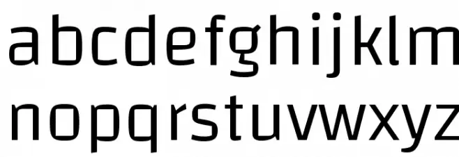 Changa-Light Font LOWERCASE