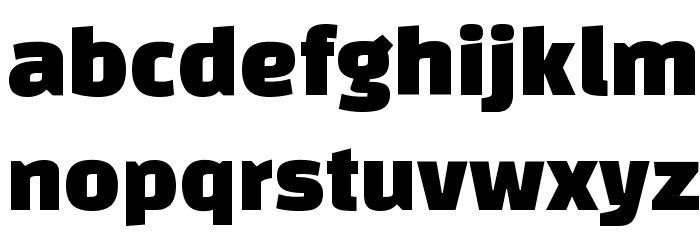 Changa One Font LOWERCASE
