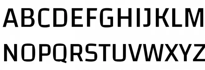 Changa-Regular Schriftart Groß