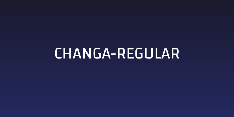 Changa-Regular Social Header