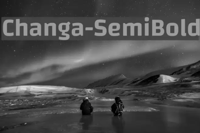Changa-SemiBold Font examples