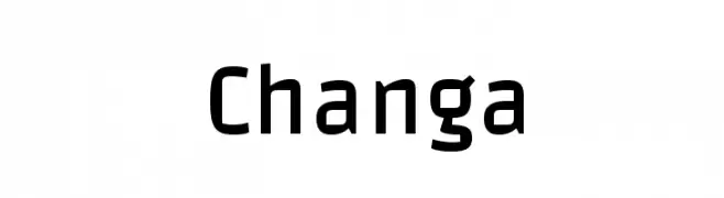 Changa  les polices de caractères gratuit tlcharger