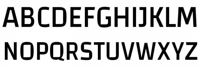 Changa フォント 大文字