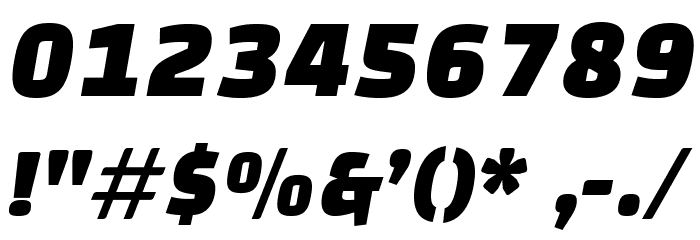 ChangaOne-Italic Schriftart Anderer Schreiben