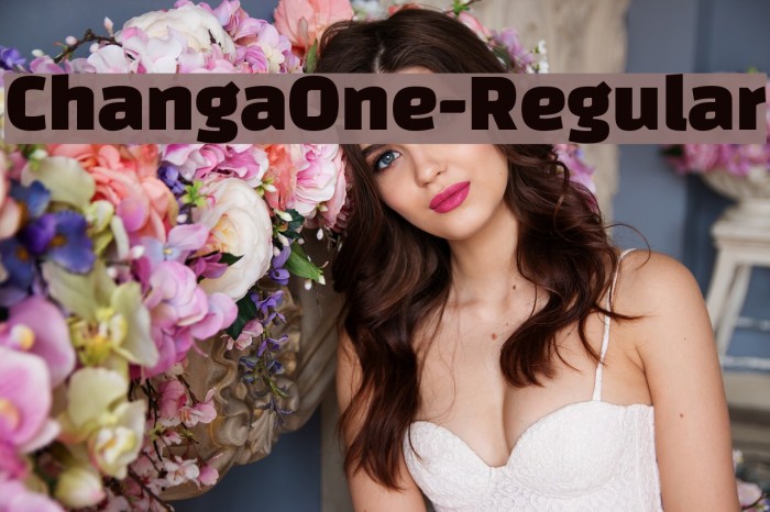 ChangaOne-Regular Font examples