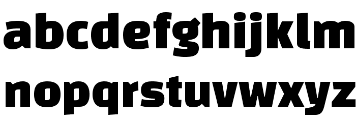 ChangaOne-Regular Font LOWERCASE