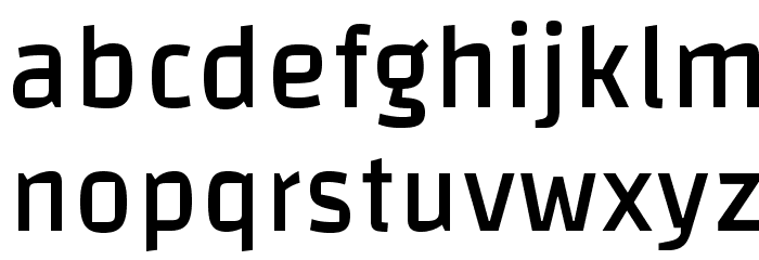 Changa Font LOWERCASE