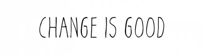 Change Is Good  免费字体下载