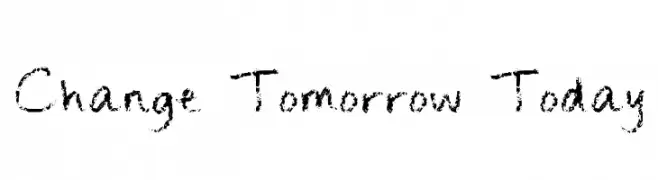 Change Tomorrow Today  Frei Schriftart Herunterladen