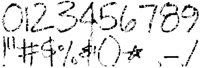 Change Tomorrow Today Font OTHER CHARS