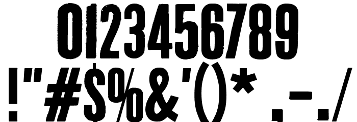 Change your name Font Alte caractere