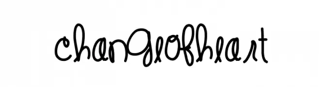 ChangeOfHeart  Free Fonts Download